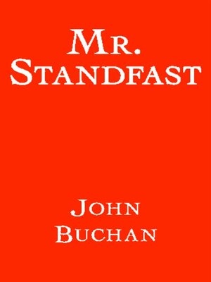 cover image of Mr. Standfast